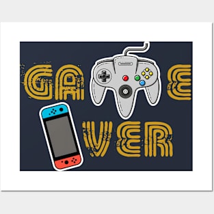 Game Over Posters and Art